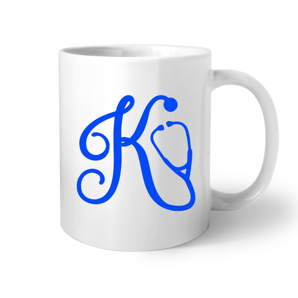 Stethoscope Letter Coffee Mug Stethoscope Letter Coffee Mug