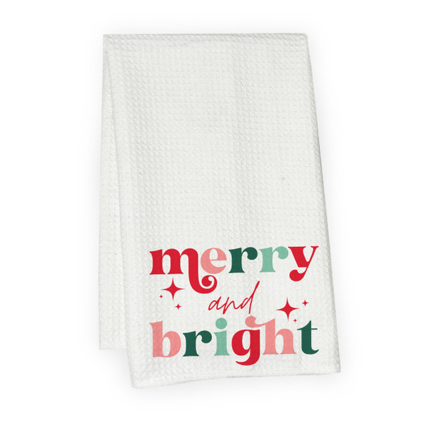 Merry & Bright Microfiber Hand Towel Merry & Bright Microfiber Hand Towel