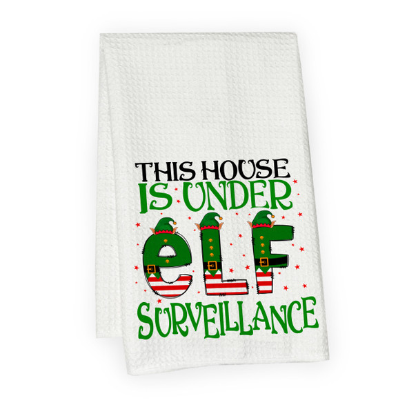 Elf Surveillance Microfiber Hand Towel Elf Surveillance Microfiber Hand Towel