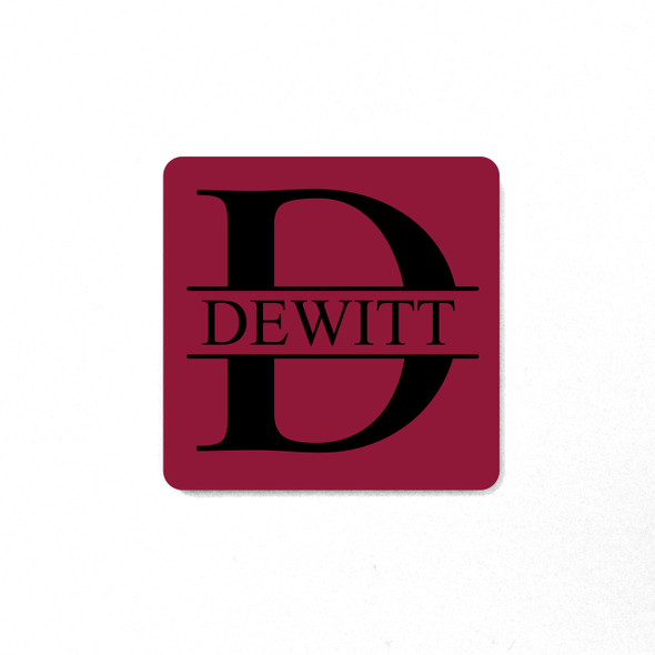 Split Monogram Magnet