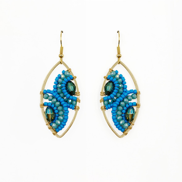 Teal Tides Hoops Teal Tides Hoops