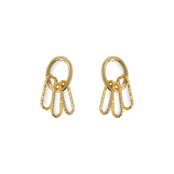 Double Drop Link Earrings Double Drop Link Earrings
