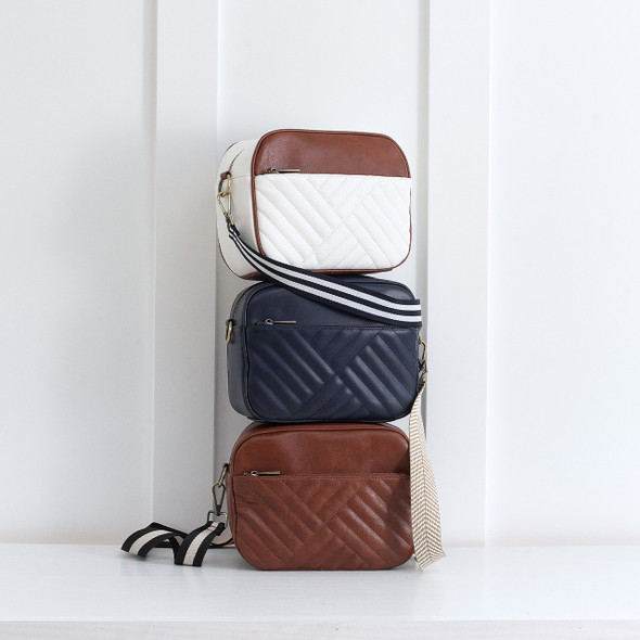 Commuter Crossbody Bag - Brown