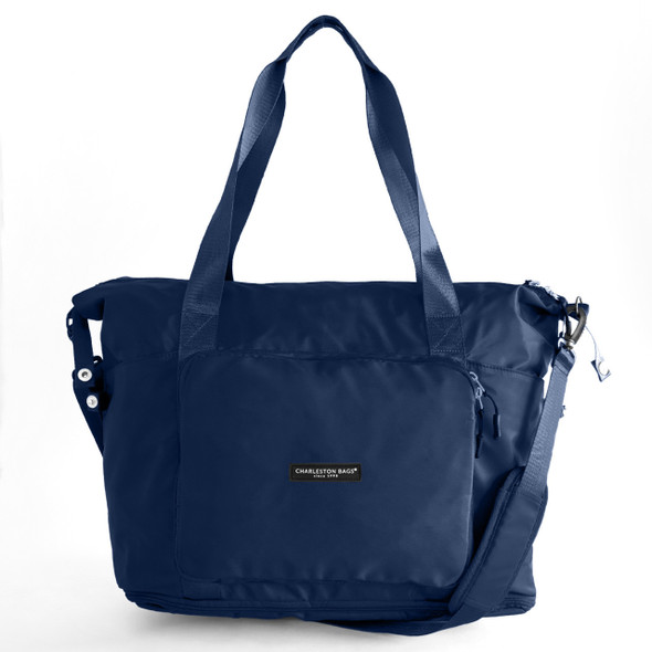 Overachiever Packable Zip Tote - Navy Overachiever Packable Zip Tote - Navy