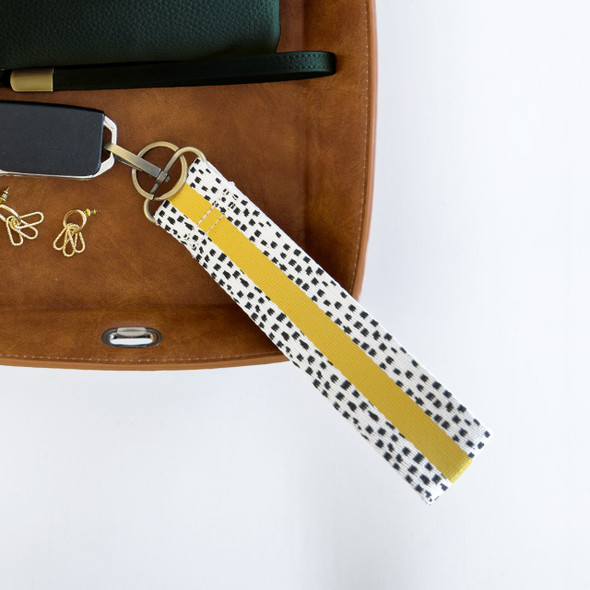 Daffodot Guitar Wristlet Key Chain Strap Daffodot Guitar Wristlet Key Chain Strap