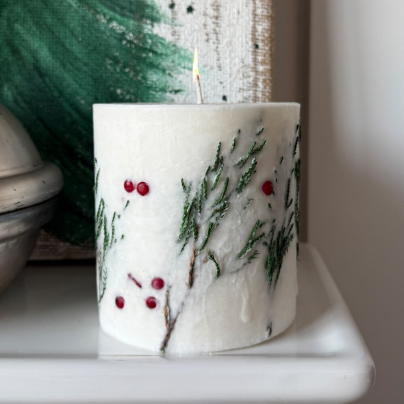 Fir & Berry Inclusion Candle