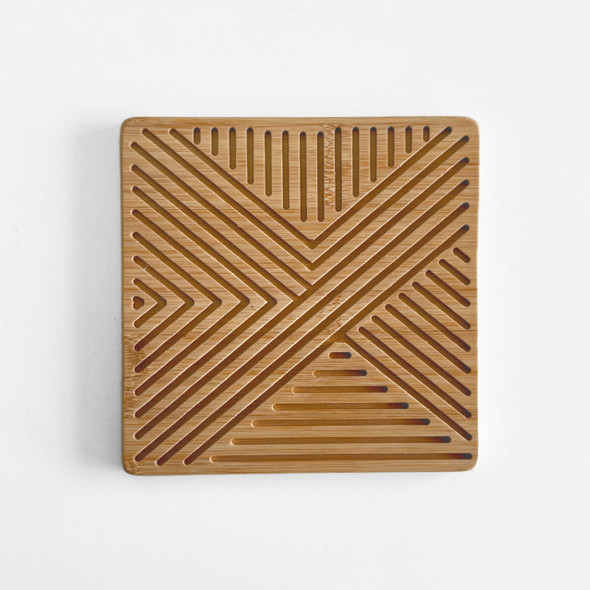 Bamboo Laser Cut Trivet