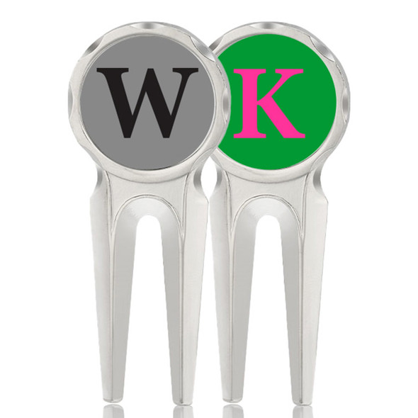 Classic Monogram Golf Divot Tool Classic Monogram Golf Divot Tool