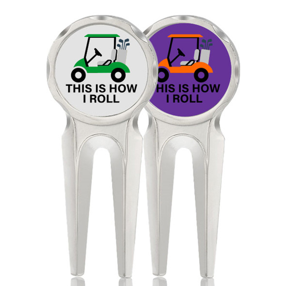 This I How I Roll Golf Divot Tool