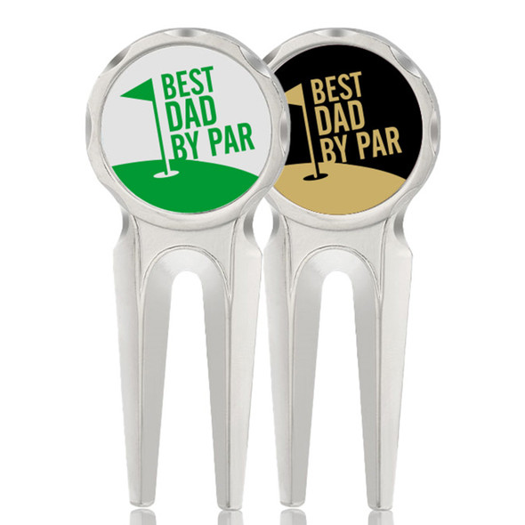 Best Dad by Par Golf Divot Tool Best Dad by Par Golf Divot Tool