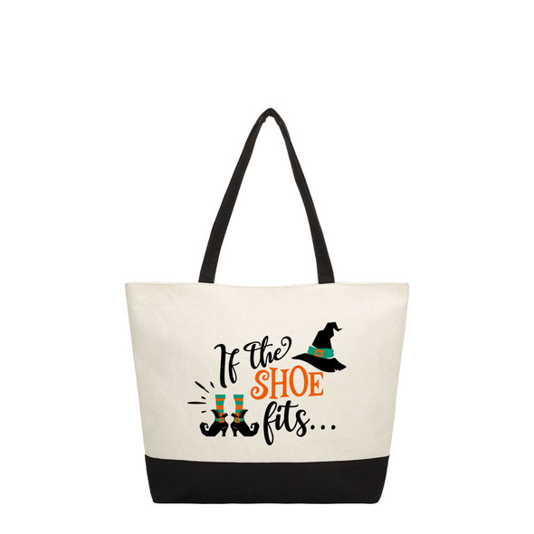 Shoe Fits Color Block Tote