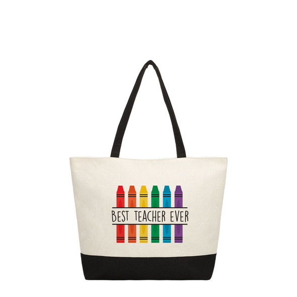 Crayons Color Block Tote