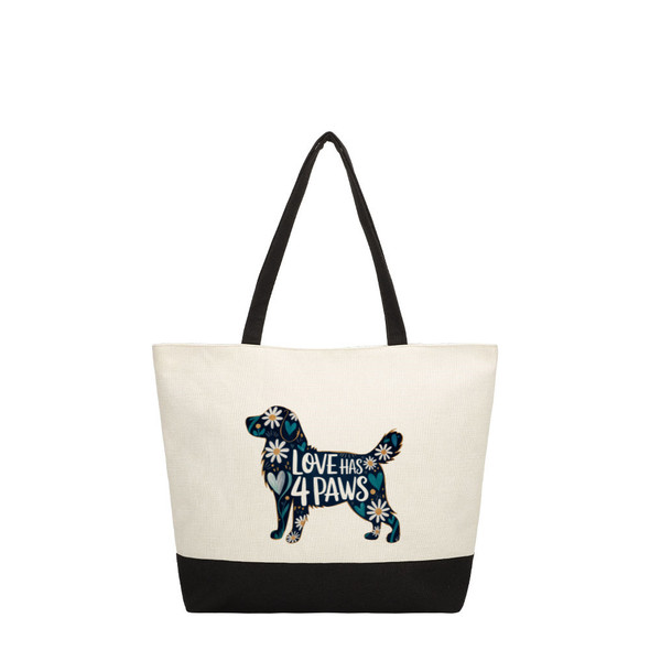 Golden Love Color Block Tote Golden Love Color Block Tote