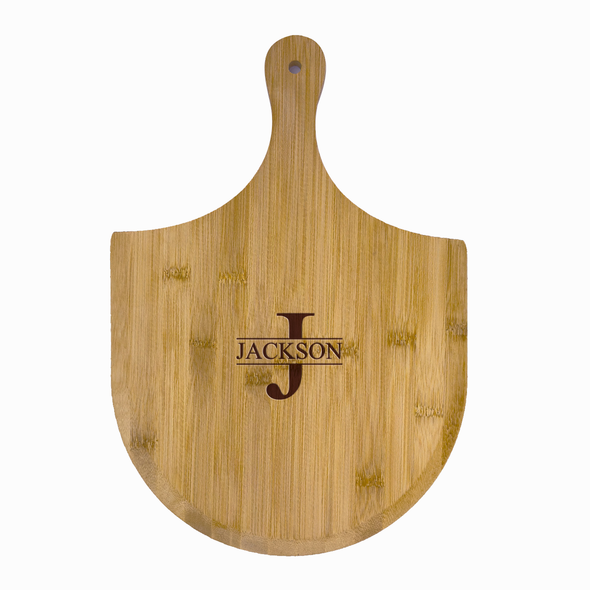 Bamboo Pizza Peel Paddle Board - Engraved Timeltrban Bamboo Pizza Peel Paddle Board - Engraved Timeltrban