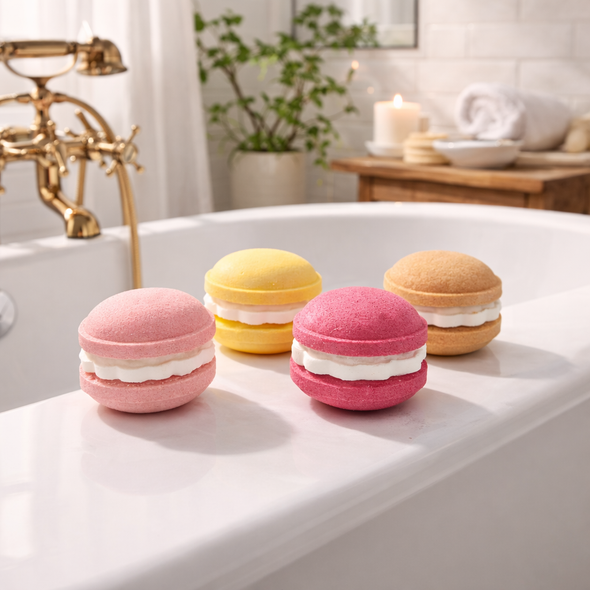 Pop Nectar Macaron Bath Fizzers 