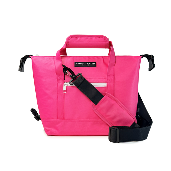 Poppy Cooler Tote - Hot Pink