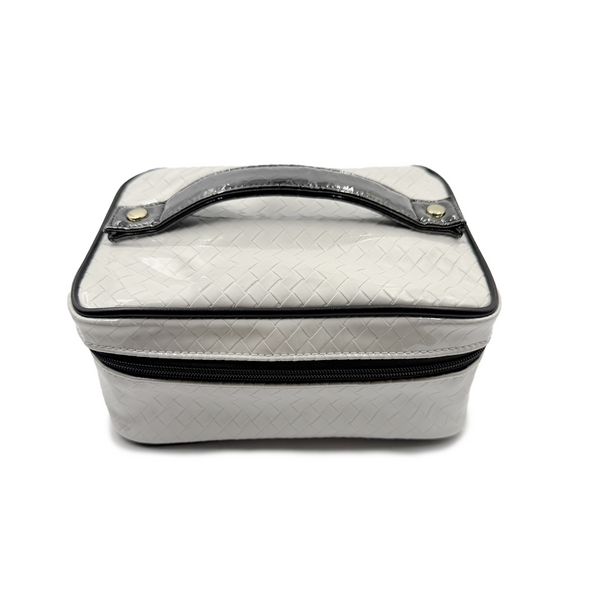 Collins Coated Travel Case - White/Black - NEW