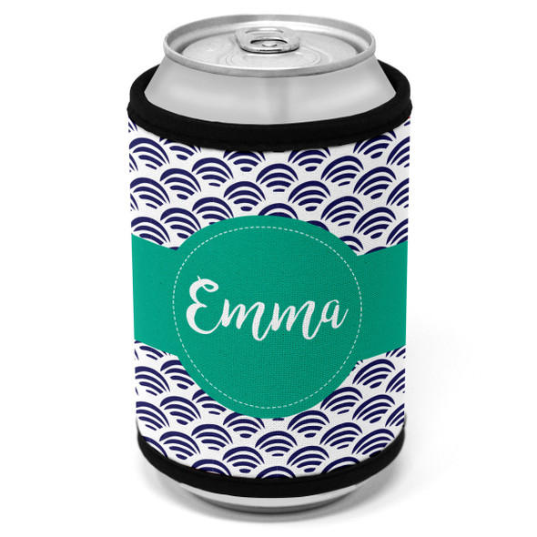 Scallops Can Cooler - Circle Banner Scallops Can Cooler - Circle Banner