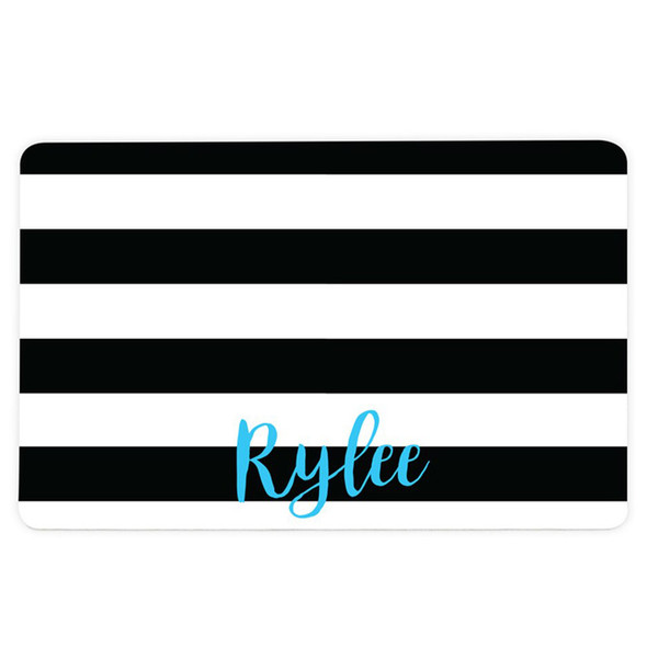 BW Modern Stripes Pet Mat BW Modern Stripes Pet Mat