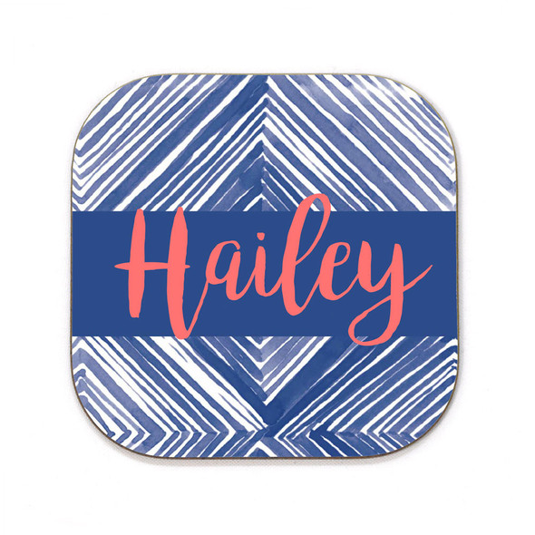 Rhombus Blue Coaster Rhombus Blue Coaster