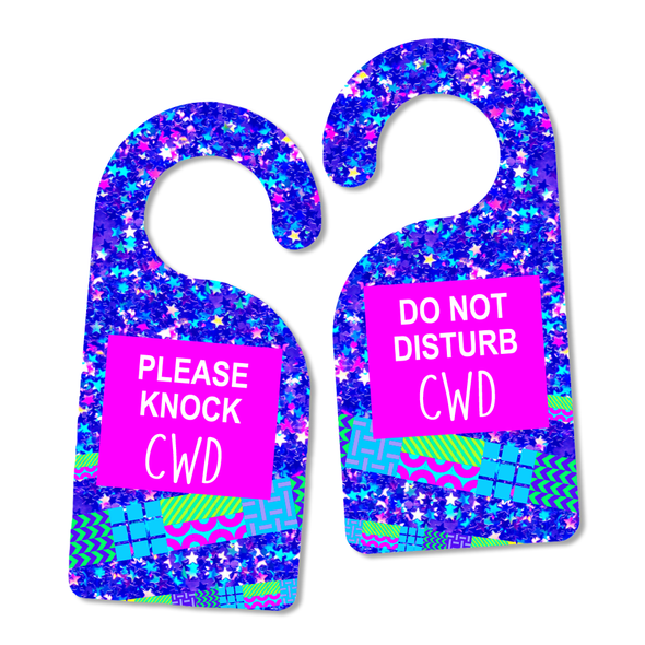 Sparkly Stars Door Hanger