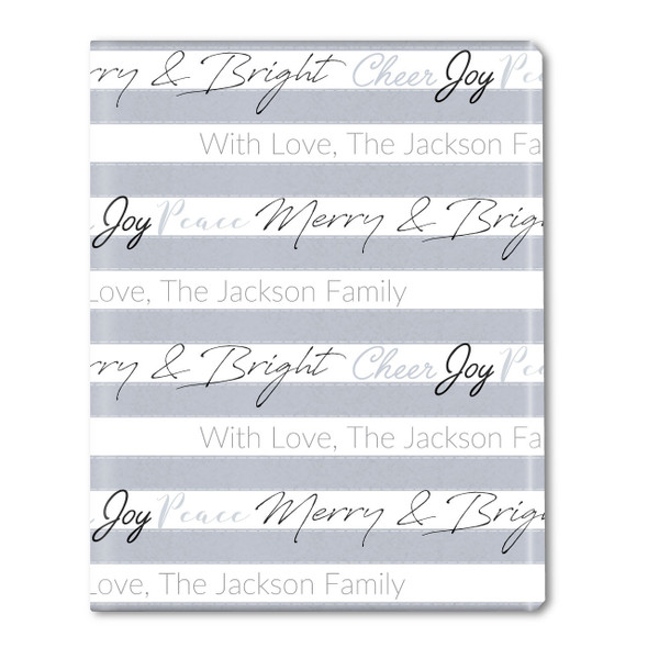 Watercolor Ribbons Personalized Gift Wrap Watercolor Ribbons Personalized Gift Wrap