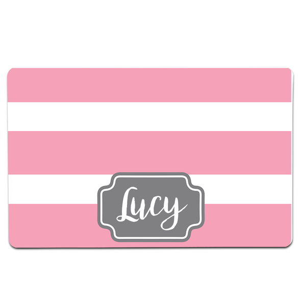 Pink Stripes Pet Mat Pink Stripes Pet Mat