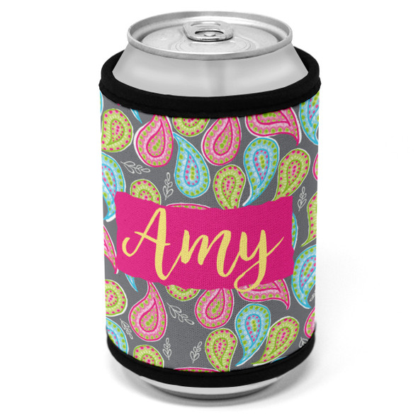 Paisley Can Cooler - Emblem Paisley Can Cooler - Emblem