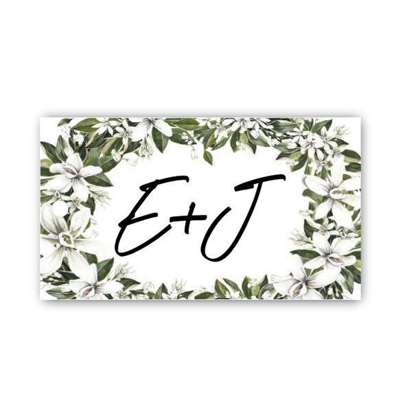 White Orange Blossom Gift Tags - Set of 41 - Pearl White Orange Blossom Gift Tags - Set of 41 - Pearl