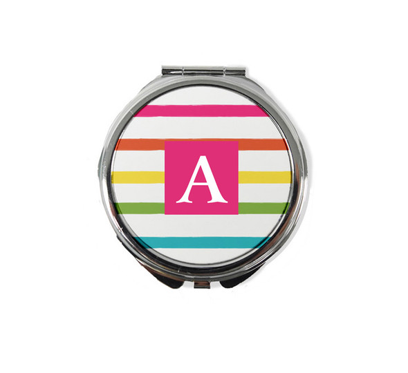 Fruity Stripes Compact Mirror Fruity Stripes Compact Mirror
