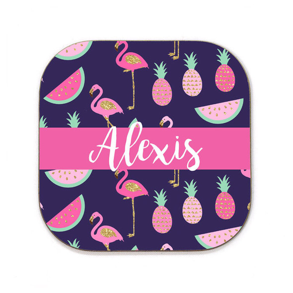 Fruity Flamingo Coaster Fruity Flamingo Coaster