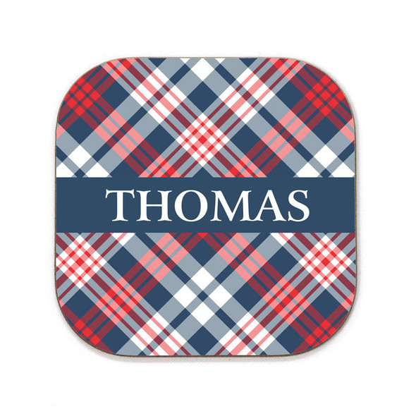 Jarrod Plaid Coaster Jarrod Plaid Coaster