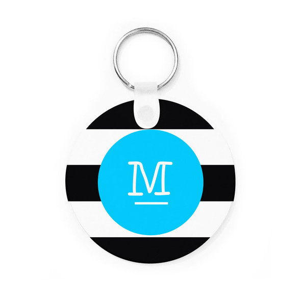 BW Modern Stripes Key Chain BW Modern Stripes Key Chain