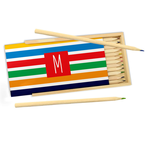 Gavin Stripe Pencil Box Gavin Stripe Pencil Box
