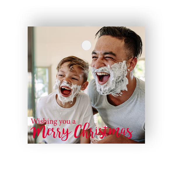 Wishing Merry Christmas Gift Tags - Set of 35 - Pearl Wishing Merry Christmas Gift Tags - Set of 35 - Pearl