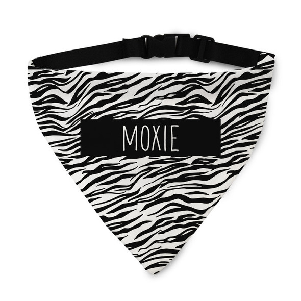 Zebra Pet Bandana Collar Zebra Pet Bandana Collar