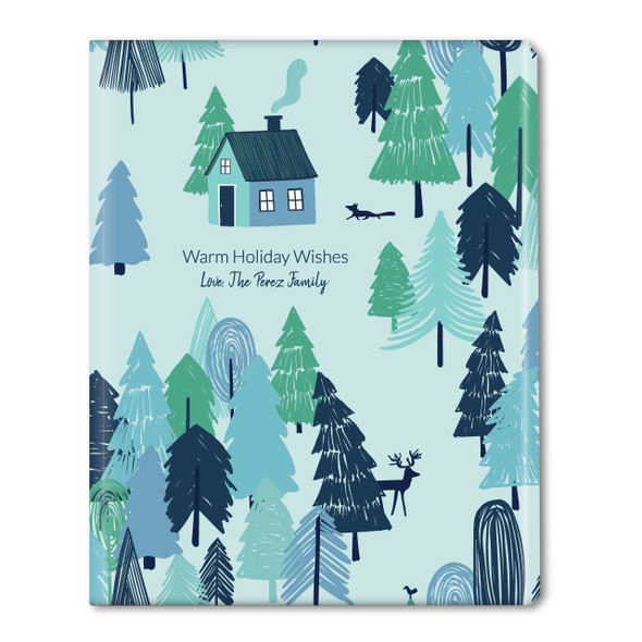 Winter Holiday Personalized Gift Wrap Winter Holiday Personalized Gift Wrap