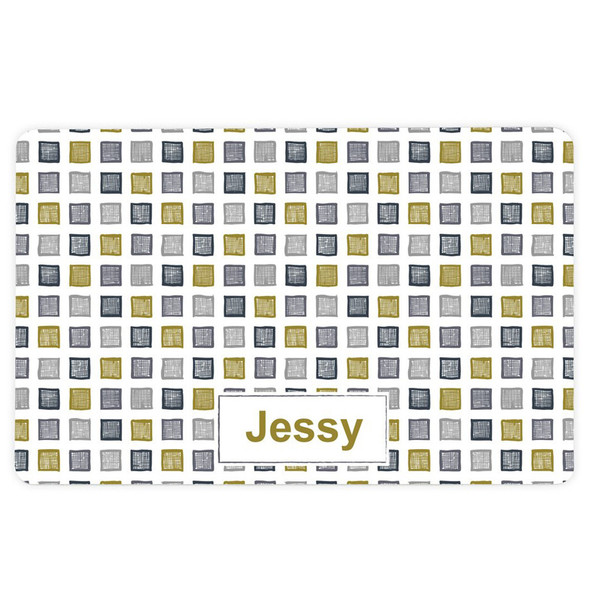 Vegas Gold Color Cubes Pet Mat Vegas Gold Color Cubes Pet Mat