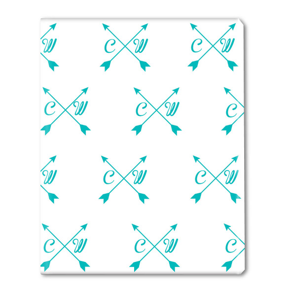 Arrow Monogram Gift Wrap Arrow Monogram Gift Wrap