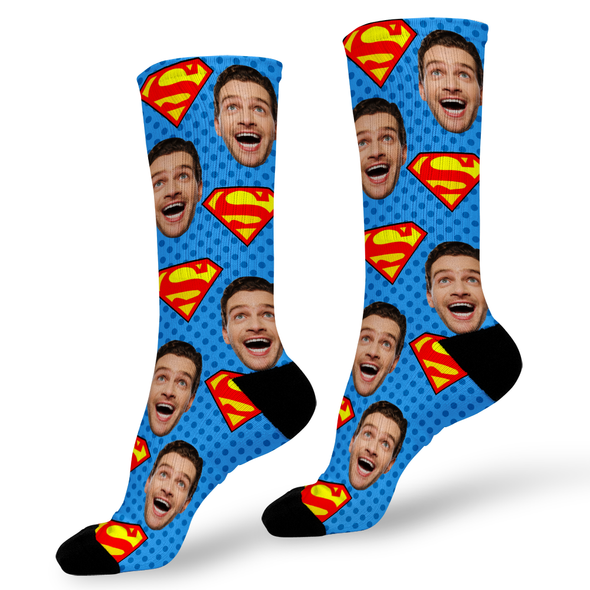 Super Emblem Photo Socks Super Emblem Photo Socks