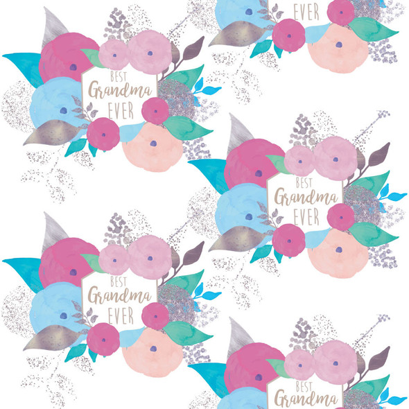 Watercolor Bouquet Personalized Gift Wrap Watercolor Bouquet Personalized Gift Wrap