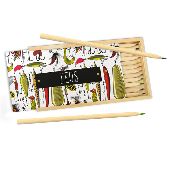 Vintage Lures Pencil Box Vintage Lures Pencil Box