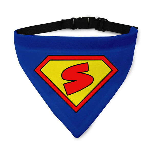Super Boy Pet Bandana Collar Super Boy Pet Bandana Collar