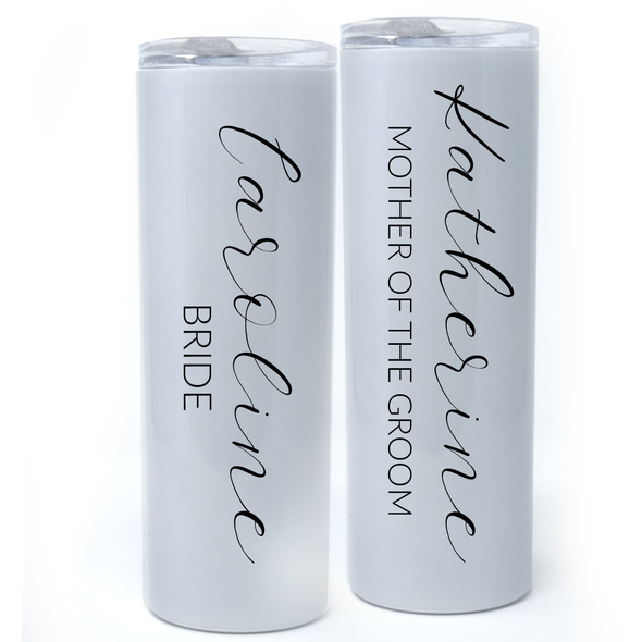 Wedding Party Slim Tumbler 20 oz. Wedding Party Slim Tumbler 20 oz.