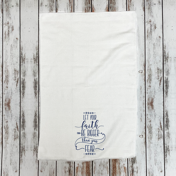 Let Your Faith Microfiber Hand Towel Let Your Faith Microfiber Hand Towel