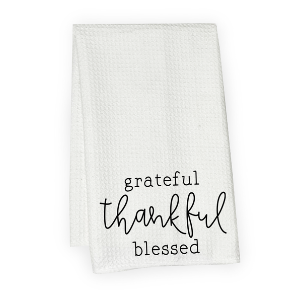 Thankful Grateful Microfiber Hand Towel Thankful Grateful Microfiber Hand Towel