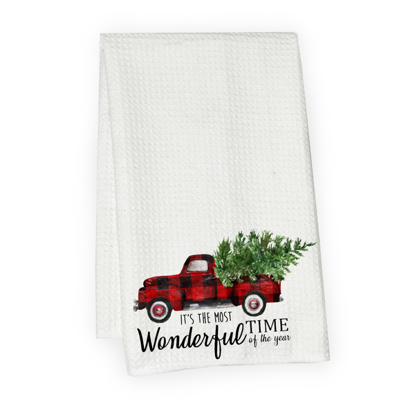 Buffalo Check Truck Microfiber Hand Towel Buffalo Check Truck Microfiber Hand Towel