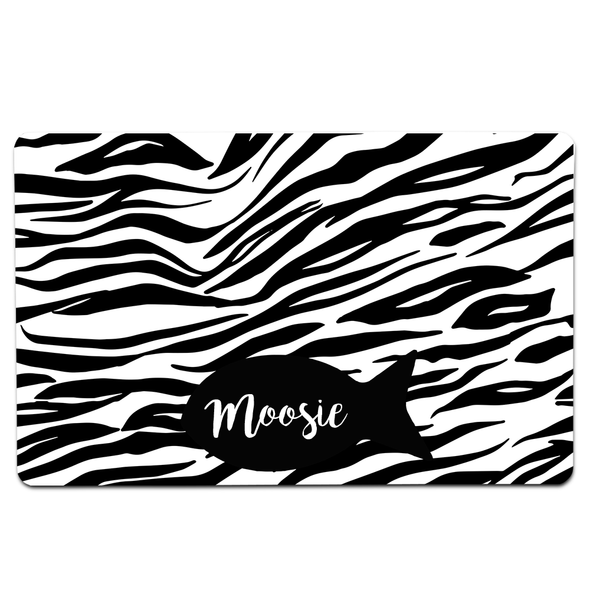 BW Zebra Pet Mat BW Zebra Pet Mat