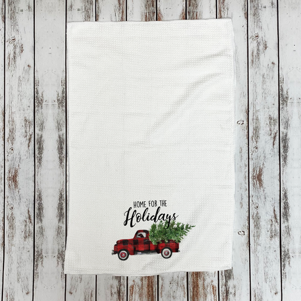 Home for the Holidays Microfiber Hand Towel Home for the Holidays Microfiber Hand Towel