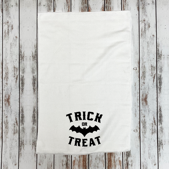 Trick Or Treat Microfiber Hand Towel Trick Or Treat Microfiber Hand Towel